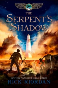 Book Cover of The Serpent's Shadow by Rick Riordan (Kane Chronicles #3)