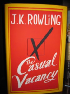 Book Cover for The Casual Vacancy by J.K. Rowling