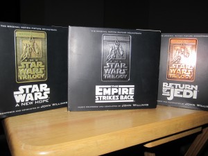 The unabridged sountracks - the only physical CDs I still own.