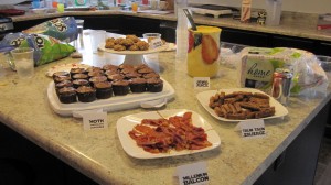 Hoth Chocolate Cupcakes Millenium Balcon Taun Taun Sausage Jawa Juice (orange juice)